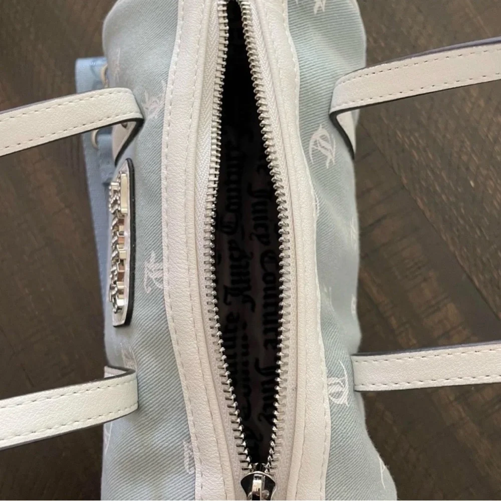 Juicy Couture Matching Duffel & Barrel Bag Set |Premium Free Gift Included - Picture 8 of 16